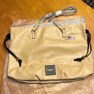 Victoria’s Secret bag - cream/tan color - NWT